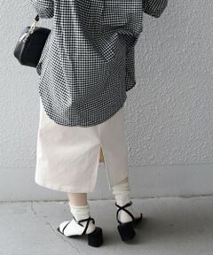 SHIPS / シップス ミニ・ひざ丈スカート | SHIPS any:〈ウォッシャブル〉コーデュロイ イージー タイト スカート