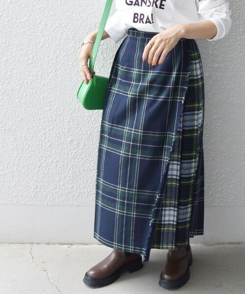 セール】 O'NEIL OF DUBLIN: コンビ キルト スカート 83cm （ロング