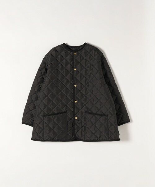 SHIPS for women / シップスウィメン その他アウター | 【SHIPS any別注】Traditional Weatherwear: WAVERLY TWW BOYFRIEND ノーカラーキルティングコート | 詳細1