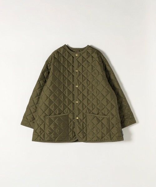 SHIPS for women / シップスウィメン その他アウター | 【SHIPS any別注】Traditional Weatherwear: WAVERLY TWW BOYFRIEND ノーカラーキルティングコート | 詳細11