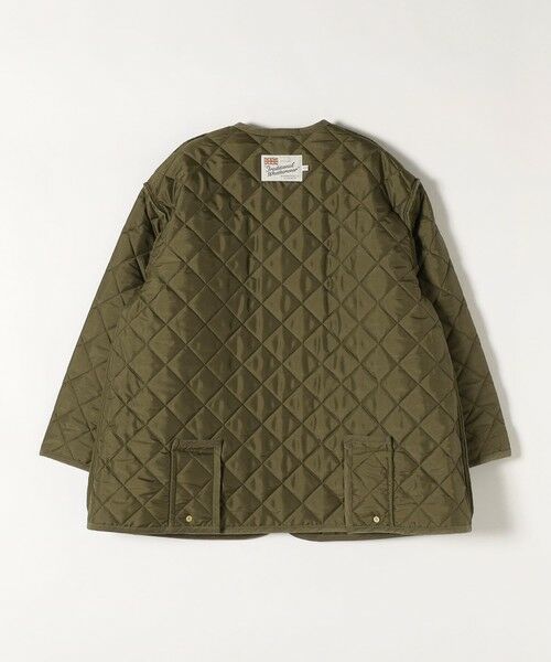 SHIPS for women / シップスウィメン その他アウター | 【SHIPS any別注】Traditional Weatherwear: WAVERLY TWW BOYFRIEND ノーカラーキルティングコート | 詳細20