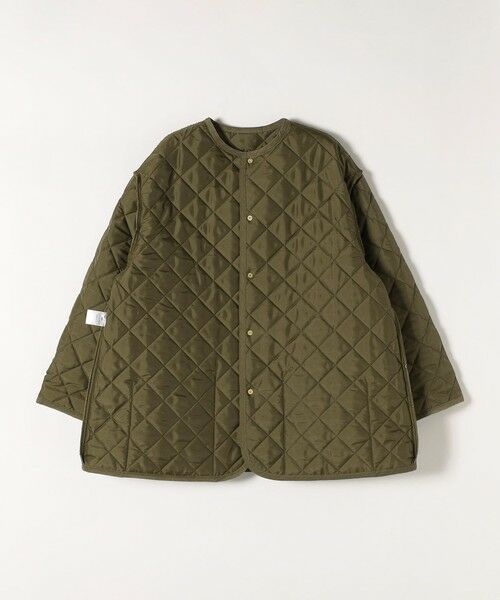 SHIPS for women / シップスウィメン その他アウター | 【SHIPS any別注】Traditional Weatherwear: WAVERLY TWW BOYFRIEND ノーカラーキルティングコート | 詳細19