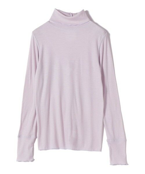 SHIPS / シップス その他トップス | assiette:スリットタートルネック（ラベンダー）