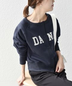 *【SHIPS別注】Goodwear:カレッジロゴカーディガン◇