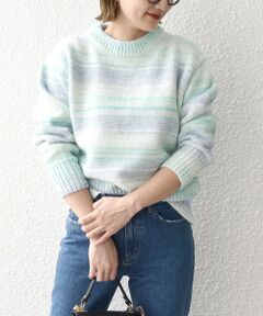 SHIPS / シップス ニット・セーター | *〈手洗い可能〉グラデーションニット◇