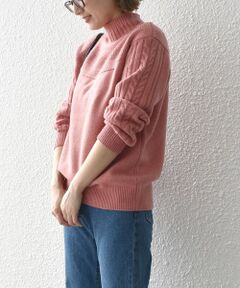 SHIPS / シップス ニット・セーター | *〈手洗い可能〉求心ケーブルニット◇