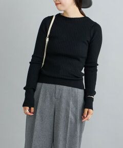 SHIPS / シップス ニット・セーター | 〈手洗い可能〉ウール リブ バリエーション ニットプルオーバー◇