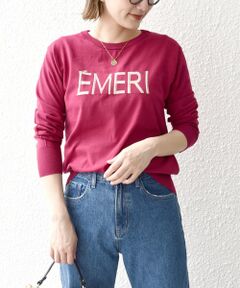 SHIPS / シップス ニット・セーター | *〈手洗い可能〉ジャカードフレンチロゴニット◇