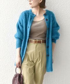 SHIPS / シップス カーディガン・ボレロ | *〈手洗い可能〉2WAYシャギーペプラムカーディガン◇