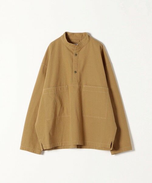SHIPS / シップス その他トップス | ARMY TWILL SANFORIZED:〈ウォッシャブル〉ルーズ スモック プルオーバー | 詳細13