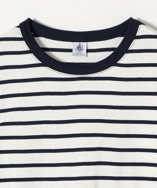 SHIPS for women / シップスウィメン カットソー | PETIT BATEAU:〈ウォッシャブル〉ボーダー クルーネック カットソー | 詳細2