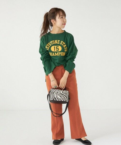 SHIPS / シップス カットソー | Champion:〈ウォッシャブル〉デザイン ロゴ ロングスリーブ TEE | 詳細16