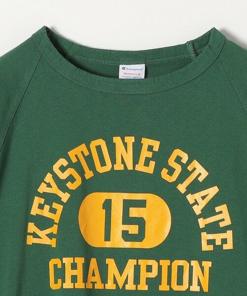 SHIPS / シップス カットソー | Champion:〈ウォッシャブル〉デザイン ロゴ ロングスリーブ TEE | 詳細10