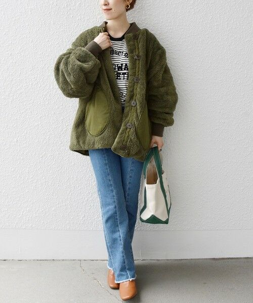 SHIPS for women / シップスウィメン ブルゾン | ARMY TWILL SANFORIZED: リバーシブル ミリタリー ブルゾン | 詳細28