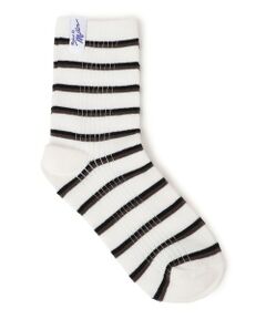 SHIPS / シップス ソックス | Robert P.Miller: ボーダー リブ ソックス