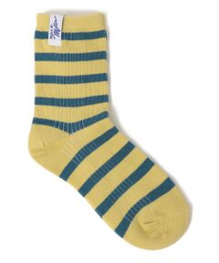 SHIPS / シップス ソックス | Robert P.Miller: ボーダー リブ ソックス