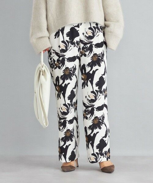 SHIPS / シップス その他パンツ | フラワープリントサイドスリットパンツ | 詳細3