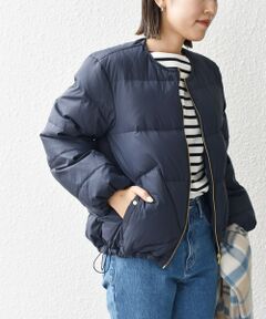 SHIPS / シップス ダウンジャケット・ベスト | *ノーカラーショートダウン◇