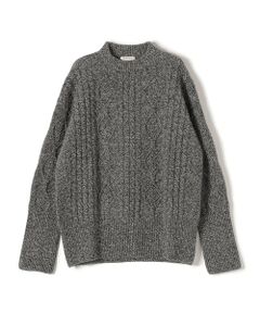 SHIPS / シップス ニット・セーター | Island Tides:〈手洗い可能〉アランクルーネックニット