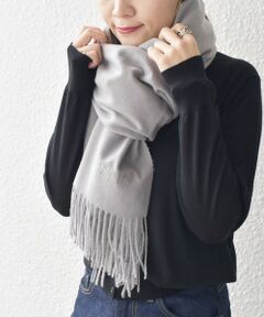 SHIPS / シップス マフラー・ショール・スヌード・ストール | *〈手洗い可能〉ユニセックスロゴストール◇