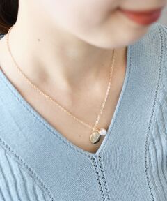 SHIPS / シップス ネックレス・ペンダント・チョーカー | *パールモチーフイニシャルネックレス◇