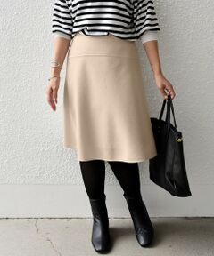 SHIPS / シップス ミニ・ひざ丈スカート | SHIPS any: フレア ミディ スカート