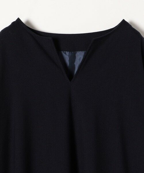 SHIPS / シップス ロング・マキシ丈ワンピース | SHIPS any: 〈ウォッシャブル〉キーネック Aライン ワンピース | 詳細13