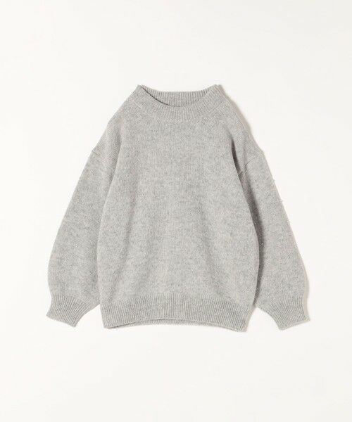 SHIPS / シップス ニット・セーター | SHIPS any: 〈手洗い可能〉プチ パールライク スリーブ ニットプルオーバー | 詳細16