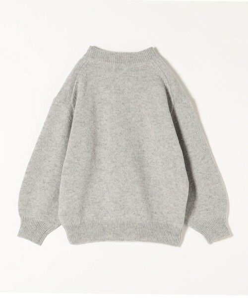 SHIPS / シップス ニット・セーター | SHIPS any: 〈手洗い可能〉プチ パールライク スリーブ ニットプルオーバー | 詳細18