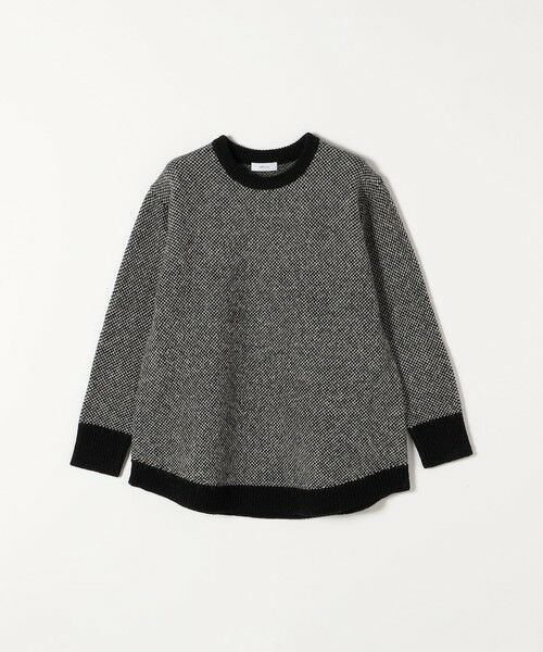 SHIPS / シップス ニット・セーター | SHIPS any: ジャカード ヘム ニット プルオーバー | 詳細1