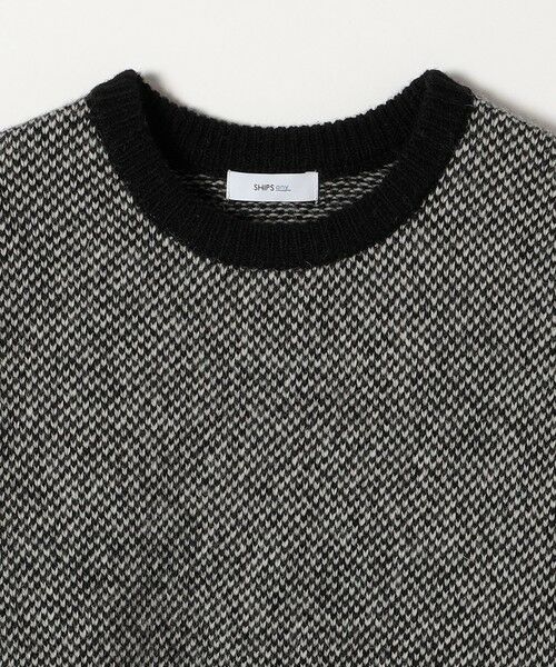 SHIPS / シップス ニット・セーター | SHIPS any: ジャカード ヘム ニット プルオーバー | 詳細2