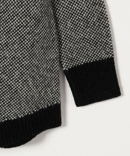 SHIPS / シップス ニット・セーター | SHIPS any: ジャカード ヘム ニット プルオーバー | 詳細4
