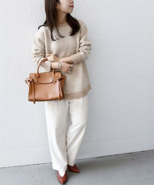 SHIPS / シップス ニット・セーター | SHIPS any: ジャカード ヘム ニット プルオーバー | 詳細18