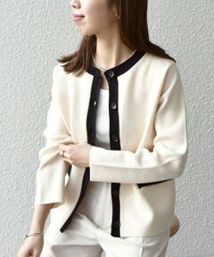 SHIPS / シップス カーディガン・ボレロ | SHIPS any: ポイントカラー ニット カーディガン ジャケット2
