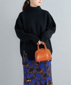 SHIPS / シップス ニット・セーター | メリノウール サイドスリット タートルネック ニット◇