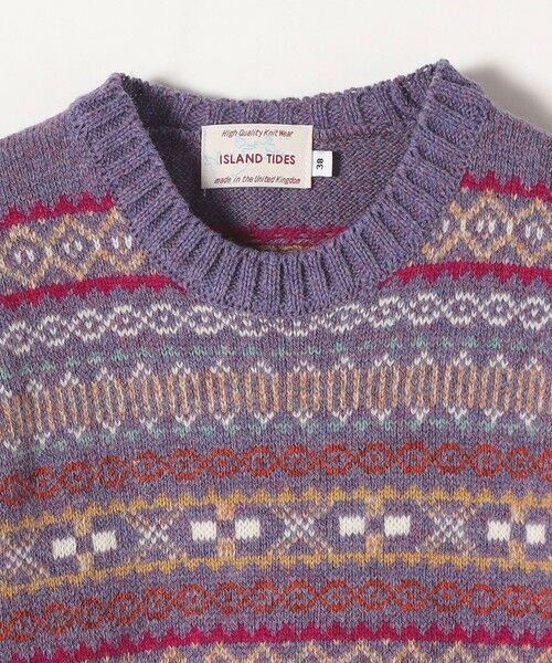 SHIPS / シップス ニット・セーター | ISLAND TIDES: 〈手洗い可能〉フェアアイル クルーネック ニット プルオーバー | 詳細10