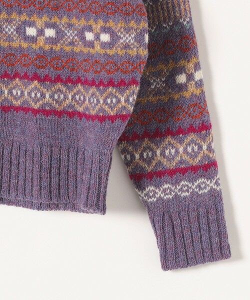 SHIPS / シップス ニット・セーター | ISLAND TIDES: 〈手洗い可能〉フェアアイル クルーネック ニット プルオーバー | 詳細11