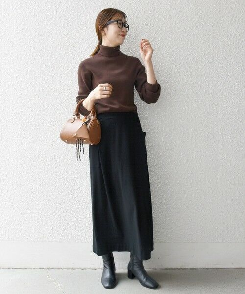 SHIPS / シップス ニット・セーター | 《一部追加予約》SHIPS any:〈手洗い可能〉デリケート リブ タートルネック ニット プルオーバー | 詳細11