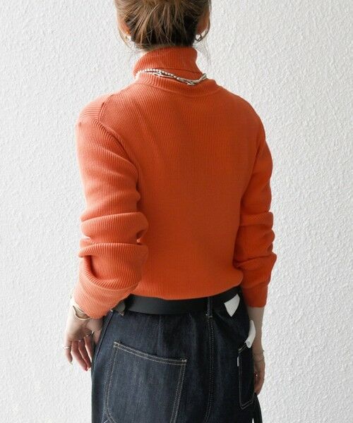 SHIPS / シップス ニット・セーター | 《一部追加予約》SHIPS any:〈手洗い可能〉デリケート リブ タートルネック ニット プルオーバー | 詳細30