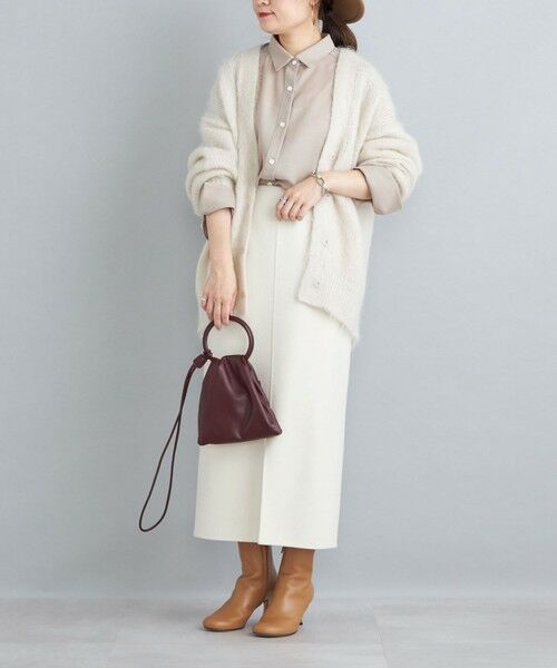 SHIPS for women / シップスウィメン ハンドバッグ | ADD CULUMN:RIN - S natural/brown | 詳細25