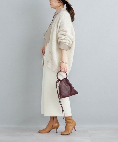SHIPS for women / シップスウィメン ハンドバッグ | ADD CULUMN:RIN - S natural/brown | 詳細26
