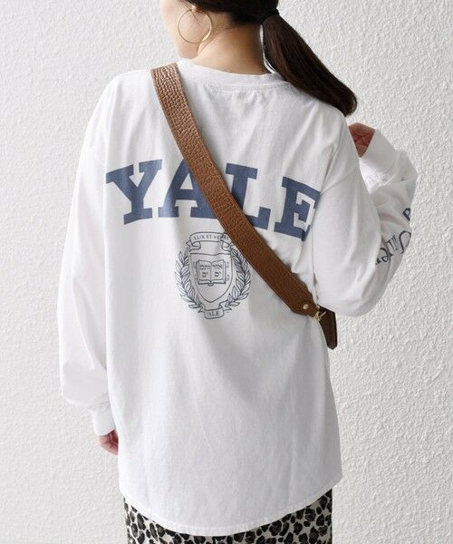 SHIPS for women / シップスウィメン Tシャツ | *HAWAII / YALE カレッジワッペンプリントTEE◇ | 詳細24