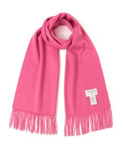 ソリッド カシミヤ ストール 22FW pink