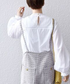 SHIPS / シップス シャツ・ブラウス | SHIPS any:〈洗濯機可能〉レース ピンタック ブラウス