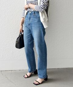 SHIPS any: ハイライズ デニムパンツ［SHIPS any DENIM］