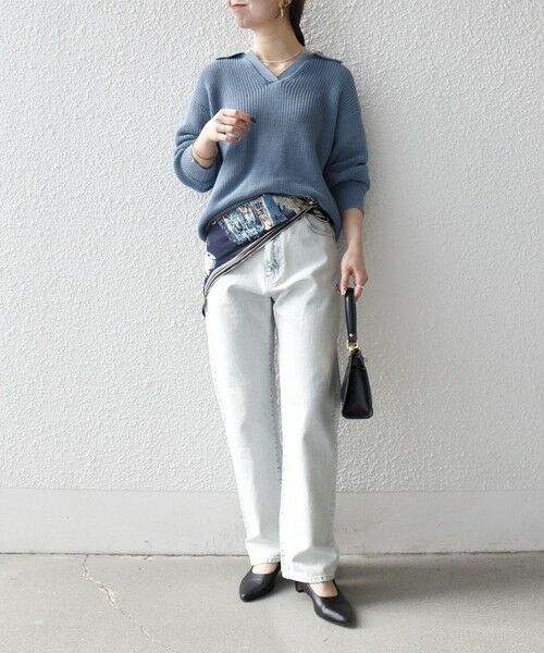 SHIPS / シップス デニムパンツ | 《一部予約》SHIPS any: ハイライズ デニムパンツ［SHIPS any DENIM］ | 詳細1