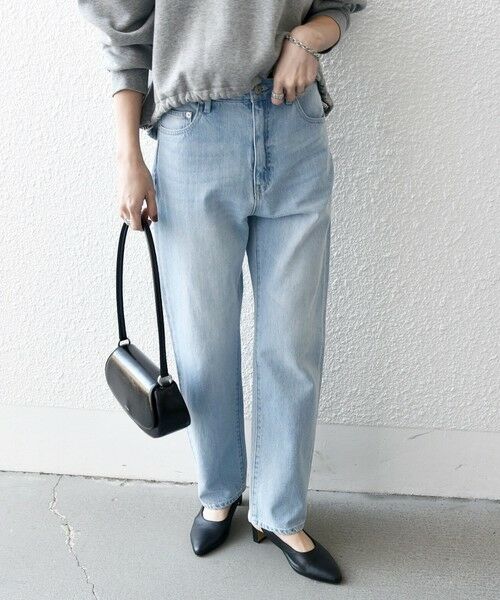 SHIPS / シップス デニムパンツ | SHIPS any: ハイライズ デニムパンツ［SHIPS any DENIM］ | 詳細3