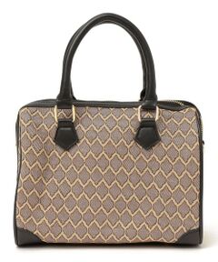 SHIPS / シップス ボストンバッグ | SHIPS Colors:ジャカードコンビボストン