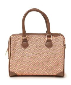 SHIPS / シップス ボストンバッグ | SHIPS Colors:ジャカードコンビボストン