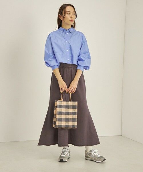 SHIPS for women / シップスウィメン トートバッグ | ELESAC:PAPIRO S CHECK◇ | 詳細7